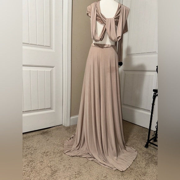Infinity Dress with Bandeau, Convertible Bridesmaid Dress, Long, Plus Size - Picture 10 of 15